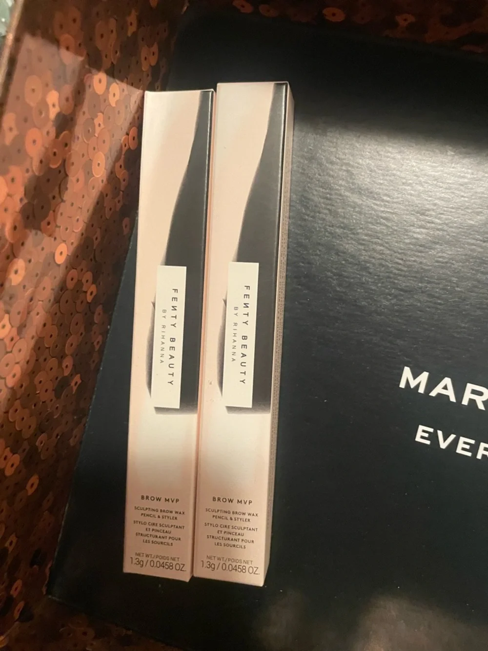2 Fenty Beauty Brow MVP Sculpting Brow Wax – Pale Pink Boxes - Picture 1 of 1